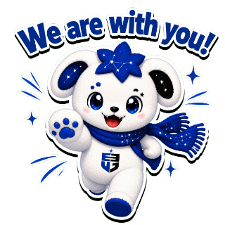 We are with you!